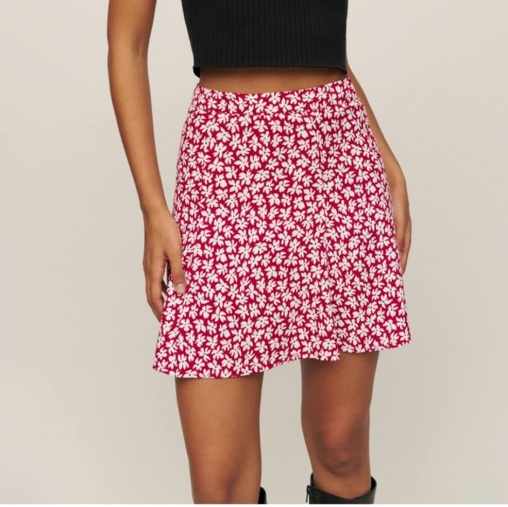 Reformation Flounce Skirt
